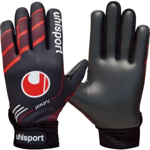 uhlsport（ウールシュポルト）　1000855　02　サッカー　FUTSAL フルフィンガー ソフト ブラック×ホワイト 16SS｜as-y