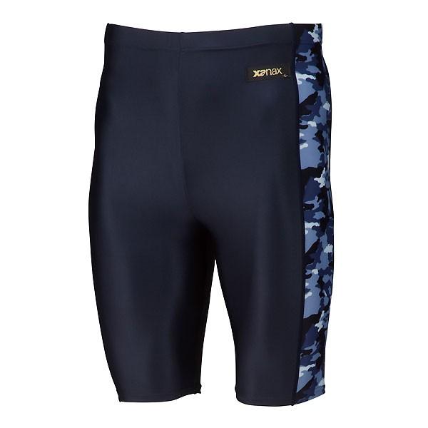 ザナックス（XANAX）　BUSSP309　52　野球　迷彩柄 ハーフスパッツ　20SS