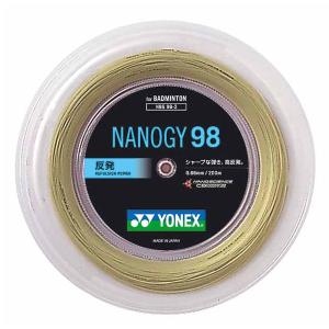 Yonex（ヨネックス）　ナノジー98（200m）　NBG982　バドミントン　ガット　13SS｜as-y