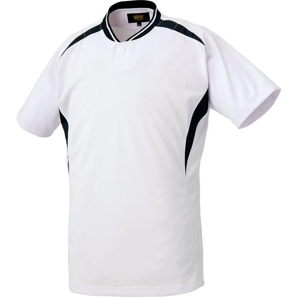 ZETT（ゼット）　BOT741　1119　野球　ベースボールTシャツ ベースボールシャツ　ホワイト...