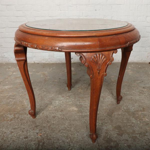 1920年代ヨーロッパ市場現地在庫品 アンティーク家具 コーヒーテーブル#1057