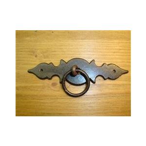 家具用　取っ手　＃107A-19F　アンティーク家具用　　欧州直輸入　ヨーロッパ