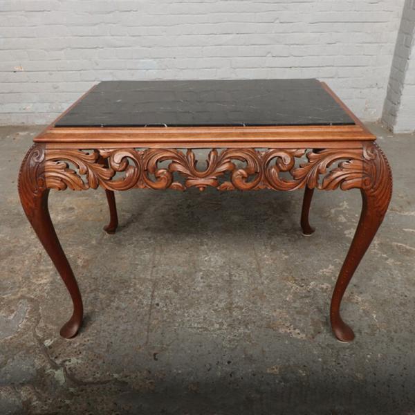 アンティーク家具1920年代ベルギー原産 テーブル　マーブルトップ