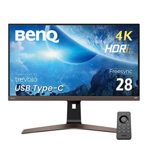 BenQ EW2880U 4K モニター  28インチ IPS HDRi  3W x 2 treVoloスピーカー DCI-P3 ベゼルレス｜asada-net