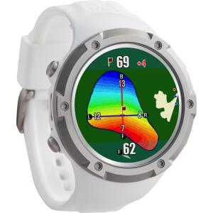 ショットナビ 腕時計型GPSゴルフナビ Shot Navi Evolve α エボルブ アルファ ホワイト｜asada-net
