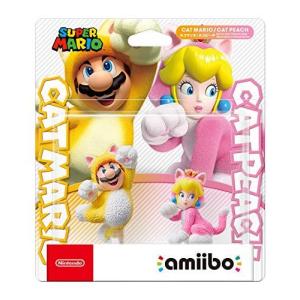 amiibo アミーボ ダブルセット ネコマリオ/ネコピーチ スーパーマリオシリーズ 任天堂 switch｜asada-net