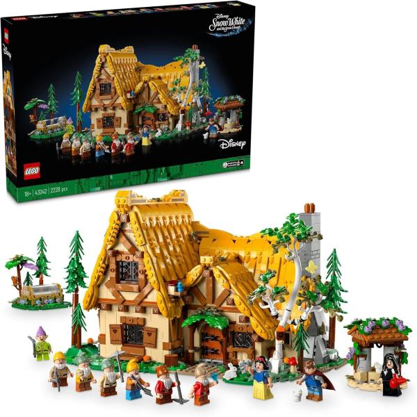レゴ LEGO ディズニープリンセス 白雪姫と7人のこびとが住む森の家 おもちゃ 43242