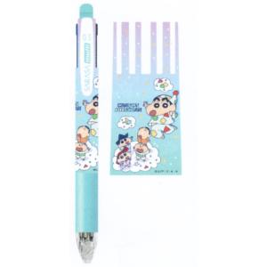 クレヨンしんちゃん　サラサマルチ　４＋１　４色ボールペン＋シャープ　多機能ペン　フレンズパジャマ　K...