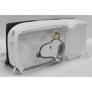 CRUX（クラックス） SNOOPY 筆箱 ツインファスナーペンケース