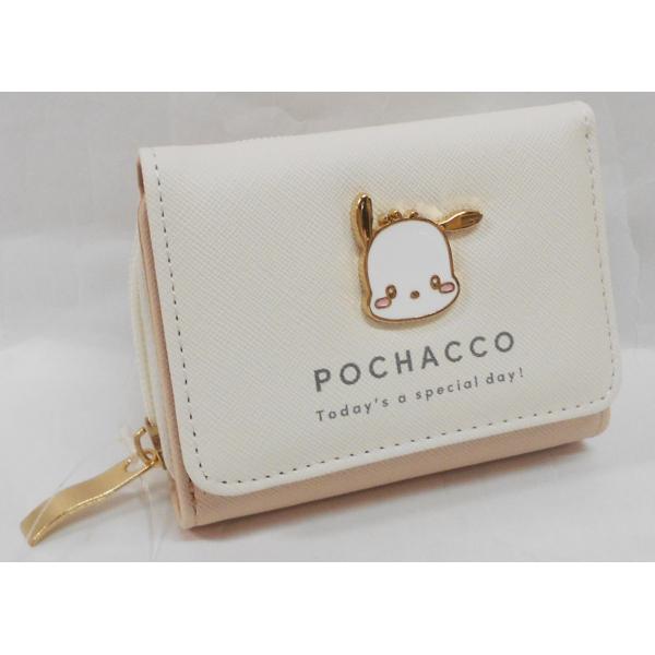 サンリオキャラクターズ　ポチャッコ　３つ折り財布　ポチャッコ　122771