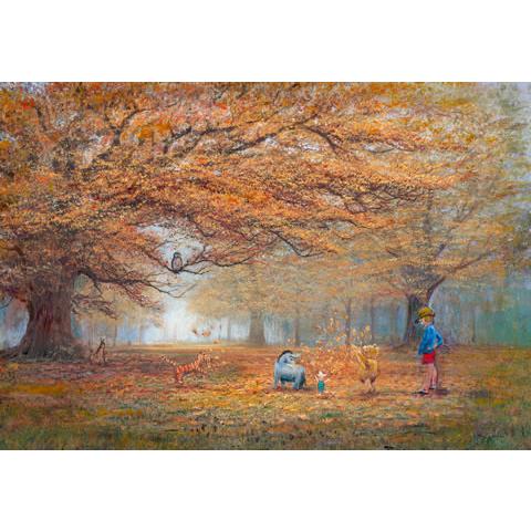 ディズニー くまのプーさん ジグソーパズル テンヨー D-1000-336 ザ ジョイ オブ オータ...