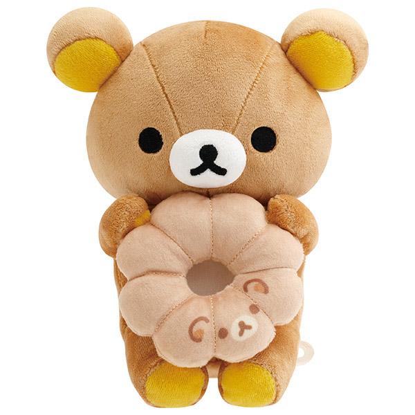 リラックマ×ミスタードーナツ　ドーナツまくまくぬいぐるみ　リラックマ　ポン・デ・リング　MV2710...