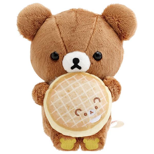 リラックマ×ミスタードーナツ　ドーナツまくまくぬいぐるみ　チャイロイコグマ　エンゼルクリーム　MV2...