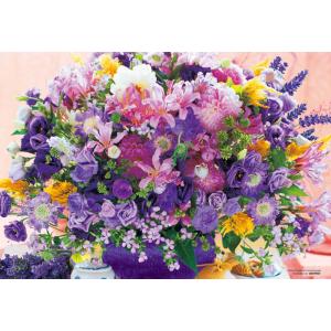 ビバリー（Bevery） ジグソーパズル 1000M-016 花飾りのローテンブルク