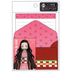 鬼滅の刃 レターセット ダイヤ型封筒ミニミニレター 竈門禰豆子 716192