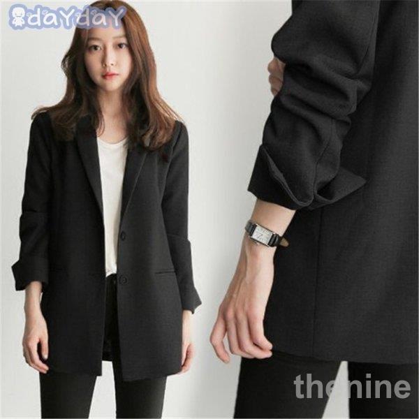 テーラード レディース スーツ 無地 ゆったり 黒 おしゃれ 春 秋 アウター フォーマル  スーツ...