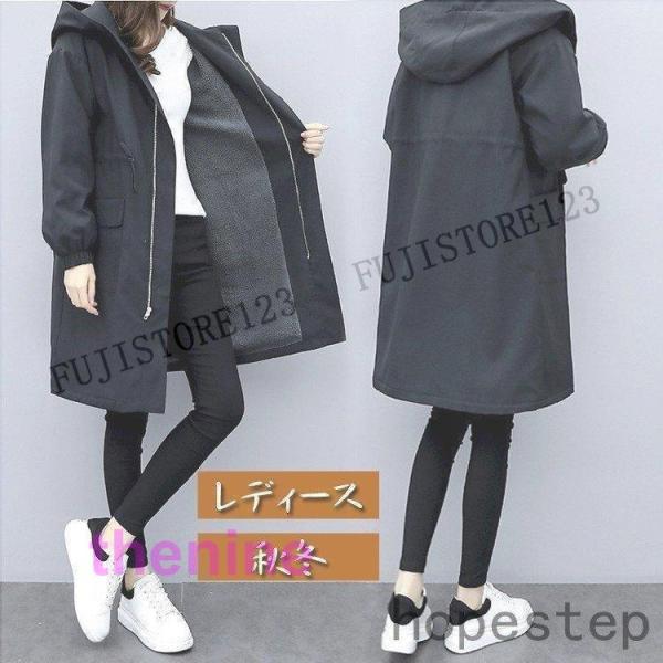 モッズコート レディース ボアコート アウター ジャケット ロングコート もこもこ 冬 暖かい 防寒...