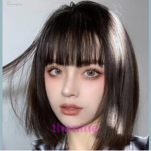 ウィッグ ヘアピース 部分ウィッグ 耐熱 25CM35CM用ウィッグロング　ピン3つ　 白髪隠れ 増...