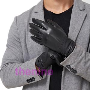 手袋 メンズ 革 ブランド デミクラブ イタリア レザー 男性 防寒 高級