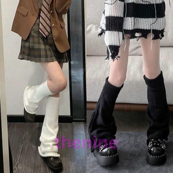 ルーズソックス レッグウォーマー レディース レッグカバー フレア ワイド 美脚 ロング ゆったり ...