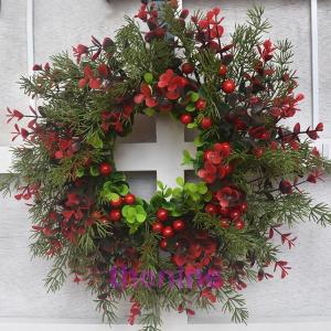 ?リース ?飾り 花  花輪 リース 店舗 壁掛け  庭園装飾