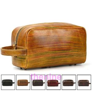 セカンドバッグ 本革 メンズ 大容量 ラウンドファスナー 長財布 レザー