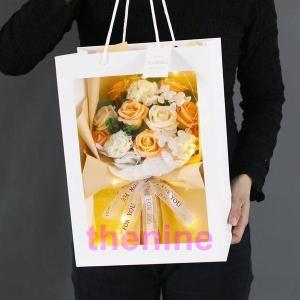 ソープフラワー花束花弁ブーケ石鹸のお花ボックス...の詳細画像1