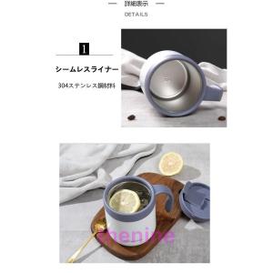 マグカップ 蓋付き 350ml 500ml 真...の詳細画像5