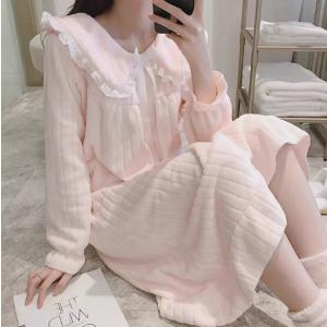 ネグリジェ 愛らしいレース使いの ルームウェア ネコポス便不可