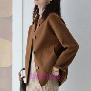 コート ピーコート Pコート レディース 女性 アウター 上着 前開き