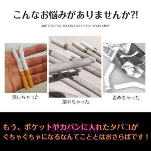 タバコケース 保護ケース PUレザー 約20本...の詳細画像4