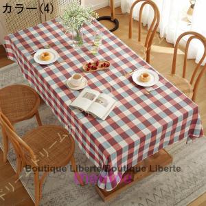 シンプル テーブルクロス 格子柄 テーブル 食...の詳細画像4