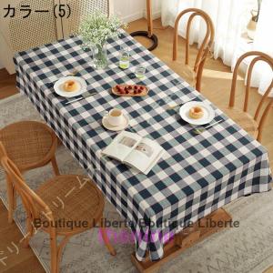 シンプル テーブルクロス 格子柄 テーブル 食...の詳細画像5