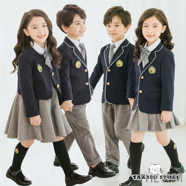 スーツ 子供 入学式 韓国風 男の子 女の子 フォーマル 卒業式 小学校 子供服 女子 ボーイズスー...
