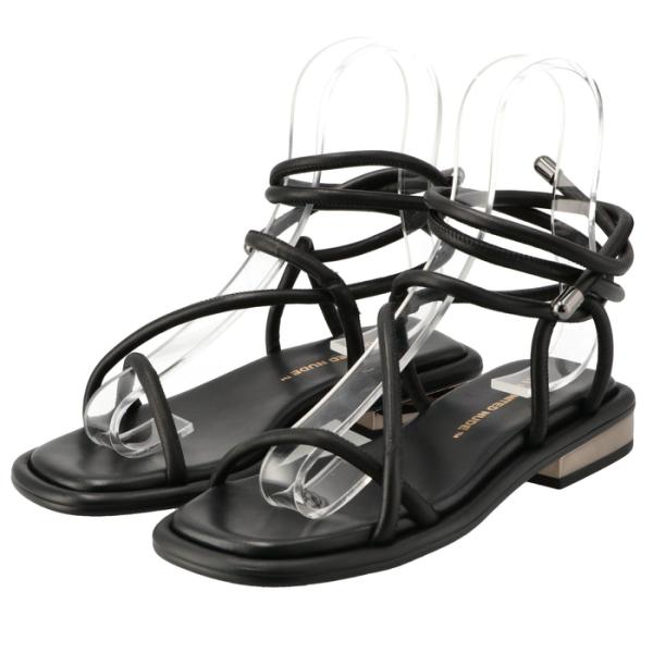 【並行輸入品】 UNITED NUDE フラットサンダル TARA KA LO ストラップ 3.5c...