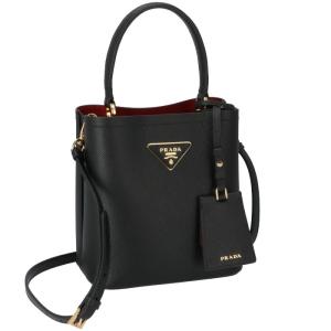 プラダ PRADA ショルダーバッグ パニエ スモール サフィアーノ レザーバッグ 2WAYハンドバッグ 1BA217OOO 2ERX LJ4｜asafezone