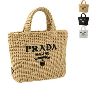 プラダ PRADA トートバッグ クロシェ 三角ロゴ トライアングル スモール レタリングロゴ ハンドバッグ 2024年春夏新作 1BG422OOL 2C2T【0505_5】｜asafezone