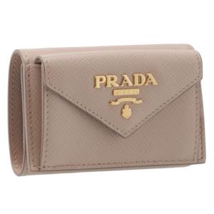 プラダ PRADA 三つ折り財布 ミニ財布 サフィアーノ 三つ折り財布 1MH021 QWA 236【0505_3】