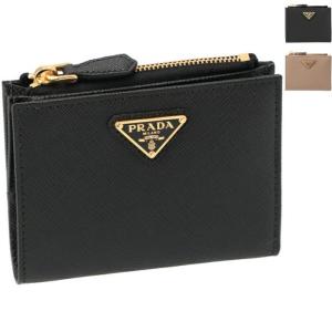 PRADA（プラダ） 二つ折り財布 レディース SAFFIANO METAL ORO