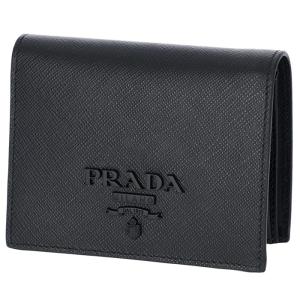 プラダ PRADA 財布 ミニ財布 サフィアーノレザー 二つ折り財布 1MV204 2EBW 002