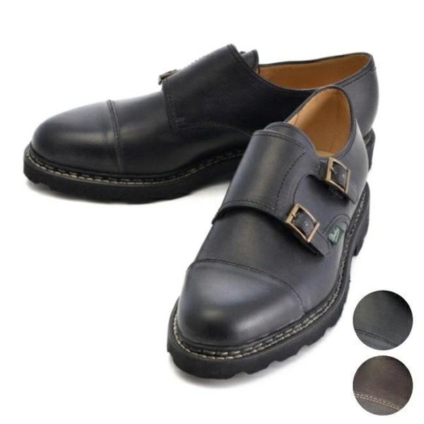 【並行輸入品】 PARABOOT メンズ ダブルモンクストラップシューズ WILLIAM ウィリアム...