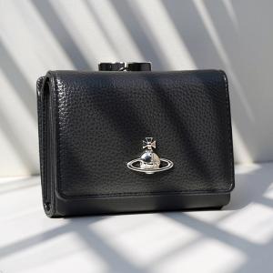 美品✨ ヴィヴィアンウエストウッド 三つ折り財布 レザー レター型 Vivienne Westwood（ヴィヴィアンウエストウッド） 【並行輸入品