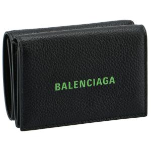 SALE バレンシアガ BALENCIAGA 財布 三つ折り ミニ財布 CASH MINI ロゴ ミニウォレット 三つ折り財布 594312 1IZI3 1063