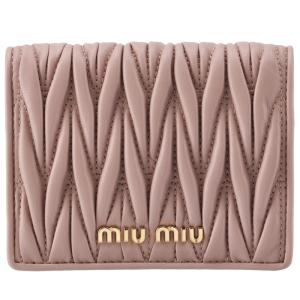 ミュウミュウ 二つ折り財布 ピンクの商品一覧 通販 - Yahoo!ショッピング