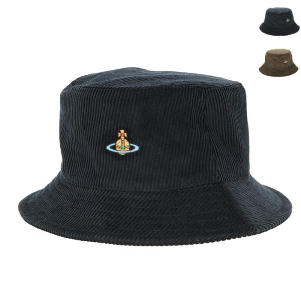 【並行輸入品】 Vivienne Westwood バケットハット レディース コーデュロイ オーブ...