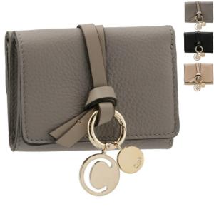 Chloe（クロエ） 折財布 レディース ALPHABET ミニ トリフォールド
