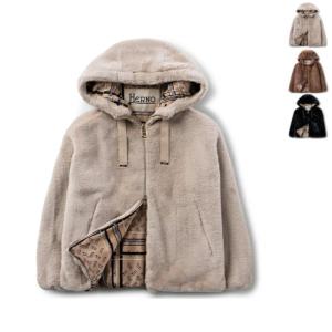 ヘルノ HERNO エコファー ジャケット  アウター ジャケット/アウター