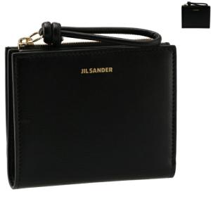 JIL SANDER◇2つ折り財布/レザー/BLK/メンズ// : セカンドストリート