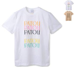パトゥ PATOU Tシャツ パトゥ パトゥ ロゴ 半袖 オーガニックコットン ショートスリーブ 2024年春夏新作 JE1129999 0001｜asafezone
