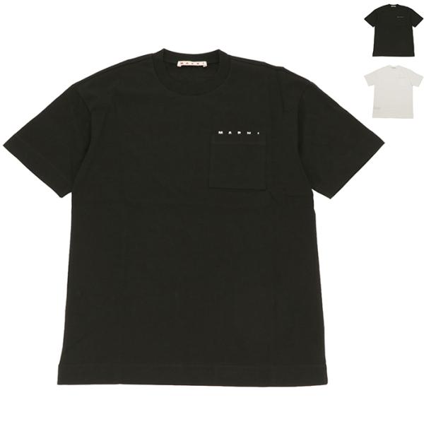 【並行輸入品】 マルニ MARNI 大人もOK キッズ Tシャツ ロゴ クルーネック 胸ポケット 半...